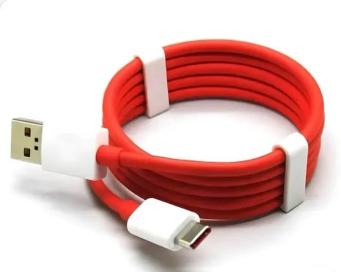 USB cable bundle featuring 6 premium red cables designed for fast charging and reliable data transfer. Each cable supports both 65W and 100W power delivery