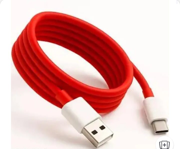 USB cable bundle featuring 6 premium red cables designed for fast charging and reliable data transfer. Each cable supports both 65W and 100W power delivery